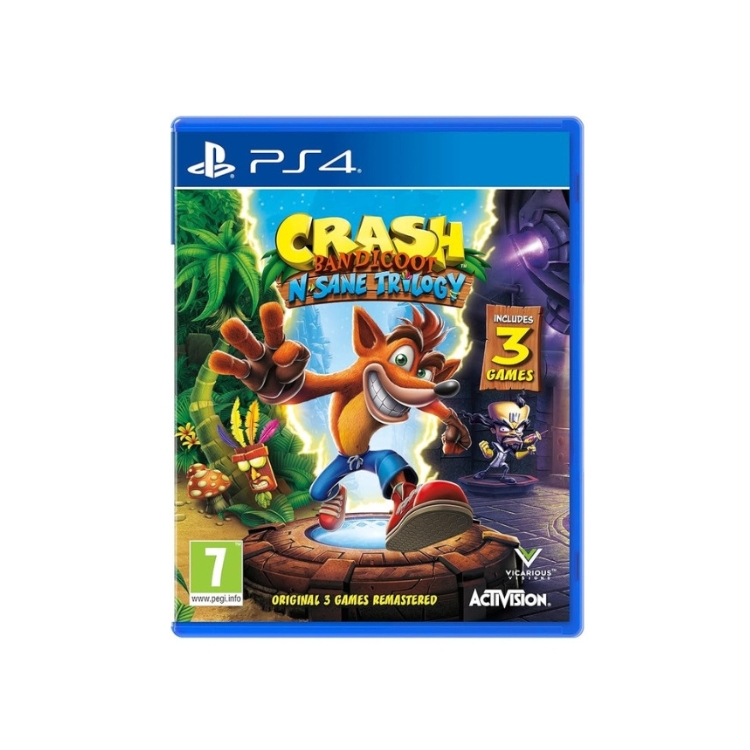 Buy PS4 Crash Bandicoot N'Sane Trilogy in Sri Lanka Arcane Teq Collectors Game Shop Colombo